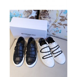 Givenchy White New Silk Cowhide Casual Shoes For Men And Women