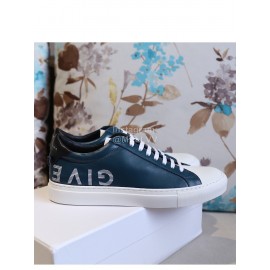 Givenchy Fashion Silk Cowhide Casual Shoes For Men And Women Blue