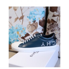 Givenchy Fashion Silk Cowhide Casual Shoes For Men And Women Blue