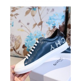 Givenchy Fashion Silk Cowhide Casual Shoes For Men And Women Blue