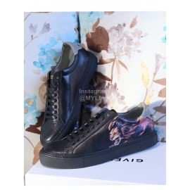 Givenchy Fashion Printed Silk Cowhide Casual Shoes For Men And Women