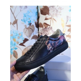 Givenchy Fashion Printed Silk Cowhide Casual Shoes For Men And Women