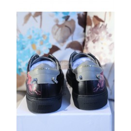 Givenchy Fashion Printed Silk Cowhide Casual Shoes For Men And Women