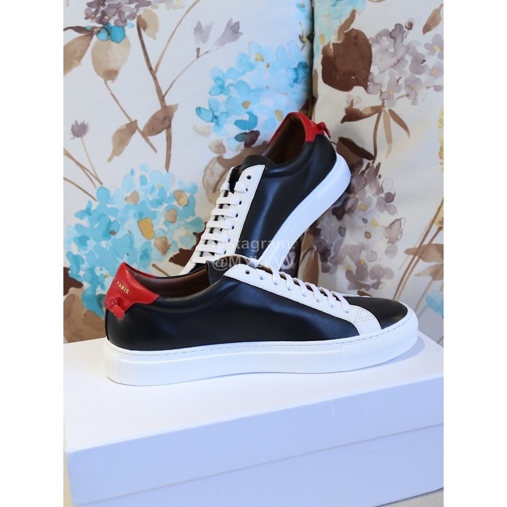 Givenchy Simple Silk Cowhide Casual Shoes For Men And Women Black