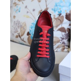 Givenchy Black Simple Silk Cowhide Casual Shoes For Men And Women