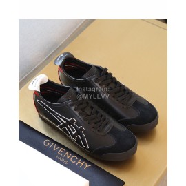 Givenchy Fashion Black Leather Casual Shoes For Men And Women 