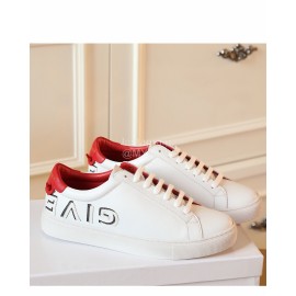 Givenchy Fashion Leather Casual Shoes For Men And Women Red