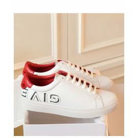 Givenchy Fashion Leather Casual Shoes For Men And Women Red