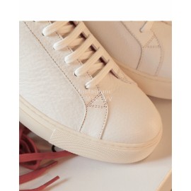 Givenchy New Leather Casual Shoes Red For Men And Women 