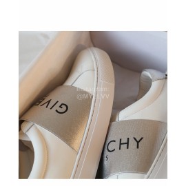 Givenchy New Leather Casual Shoes For Men And Women Silver