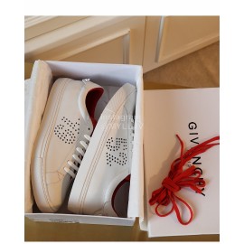 Givenchy New Leather Casual Shoes For Men And Women Red