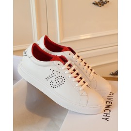 Givenchy New Leather Casual Shoes For Men And Women Red