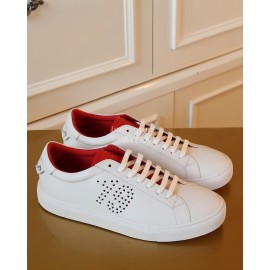 Givenchy New Leather Casual Shoes For Men And Women Red