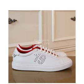 Givenchy New Leather Casual Shoes For Men And Women Red
