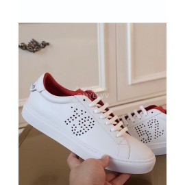 Givenchy New Leather Casual Shoes For Men And Women Red