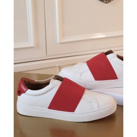 Givenchy New Red Leather Casual Shoes For Men And Women 