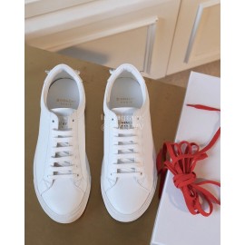 Givenchy White New Leather Casual Shoes For Men And Women 