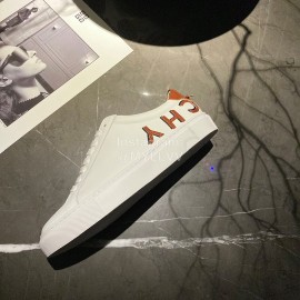 Givenchy New Silk Leather Casual Shoes For Men And Women Brown