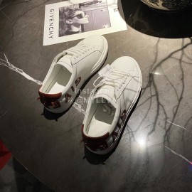 Givenchy New Silk Leather Casual Shoes For Men And Women Brown