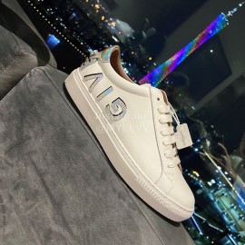 Givenchy New Silk Leather Casual Shoes For Men And Women Silver