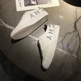 Givenchy New Silk Leather Casual Shoes For Men And Women Silver