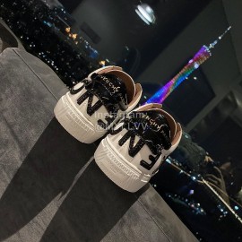 Givenchy New Silk Leather Casual Shoes For Men And Women Black