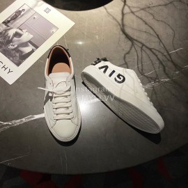 Givenchy New Silk Leather Casual Shoes For Men And Women Black