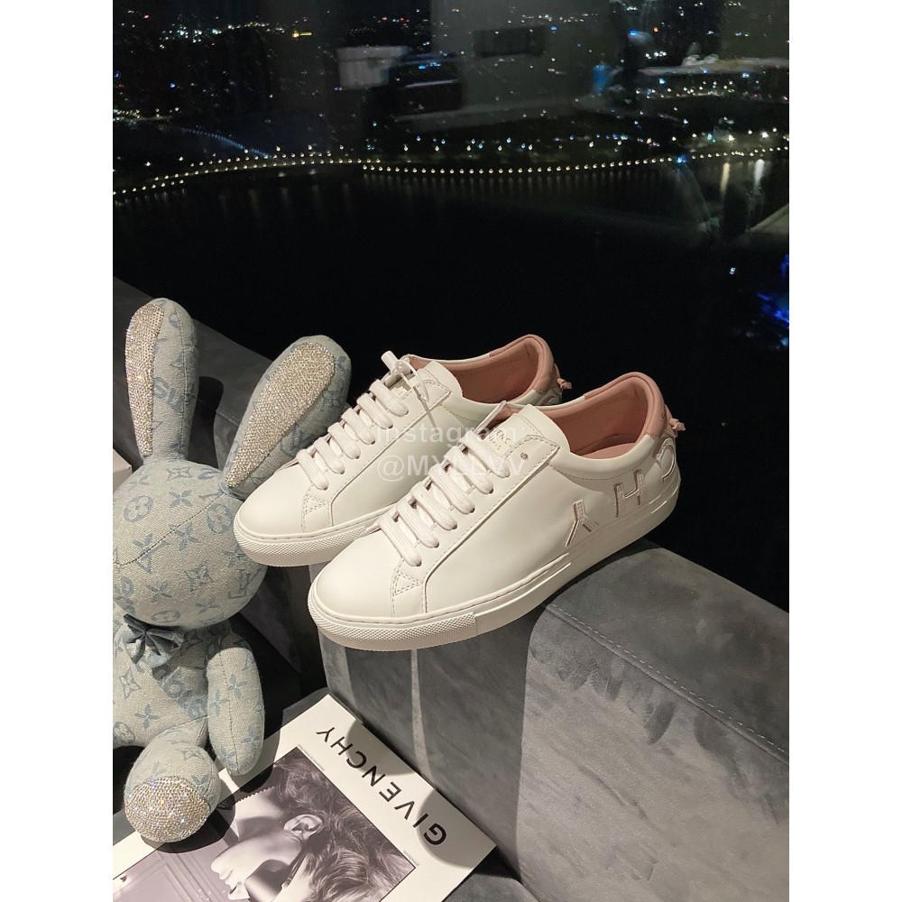 Givenchy New Silk Leather Casual Shoes For Men And Women Pink
