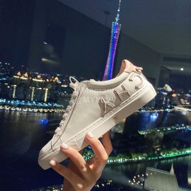 Givenchy New Silk Leather Casual Shoes For Men And Women Pink