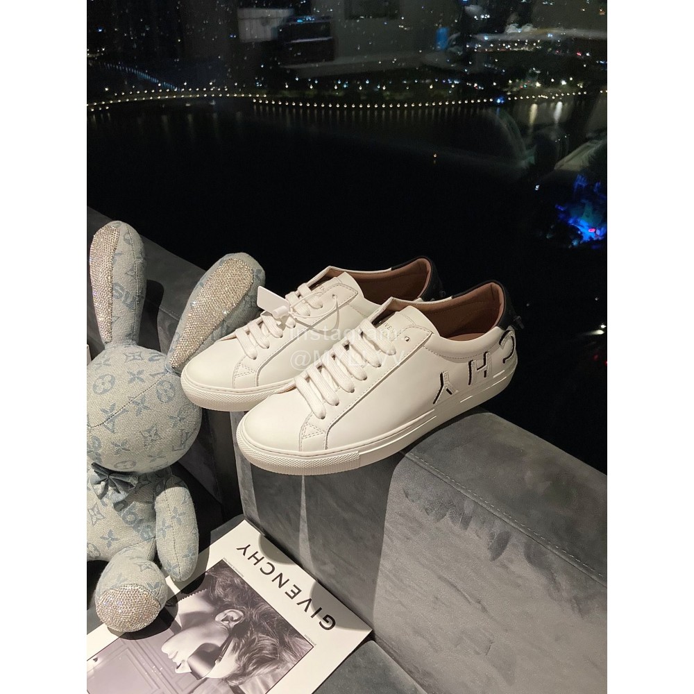 Givenchy New Silk Leather Casual Shoes Black For Men And Women 