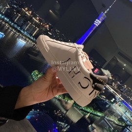 Givenchy New Silk Leather Casual Shoes Black For Men And Women 