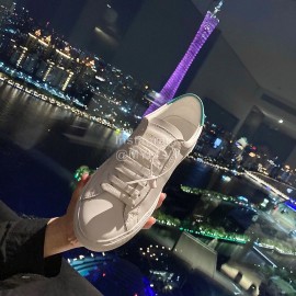 Givenchy New Silk Leather Casual Shoes For Men And Women Green