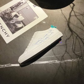 Givenchy New Silk Leather Casual Shoes For Men And Women Green