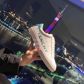 Givenchy New Silk Leather Casual Shoes Green For Men And Women 