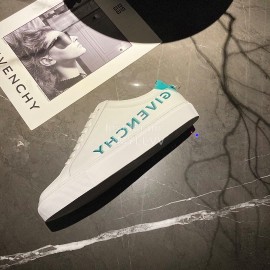 Givenchy New Silk Leather Casual Shoes Green For Men And Women 