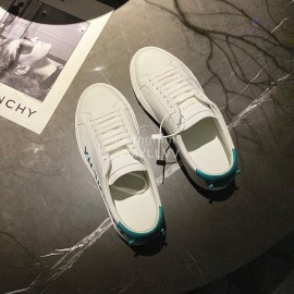 Givenchy New Silk Leather Casual Shoes Green For Men And Women 