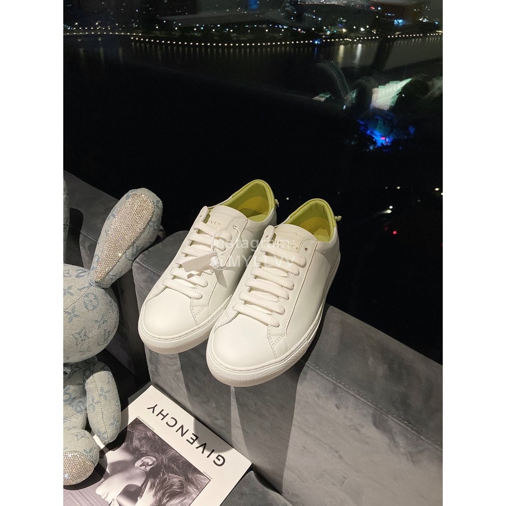 Givenchy Fashion Silk Leather Casual Shoes For Men And Women Yellow