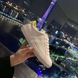 Givenchy Fashion Silk Leather Casual Shoes For Men And Women Yellow