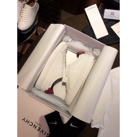 Givenchy Silk Leather Lace Up Casual Sneakers For Men And Women