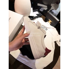 Givenchy Silk Leather Lace Up Casual Sneakers For Men And Women