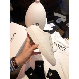 Givenchy Silk Leather Lace Up Casual Sneakers For Men And Women Brown