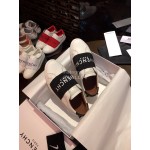 Givenchy Silk Cowhide Lace Up Casual Sneakers For Men And Women Black