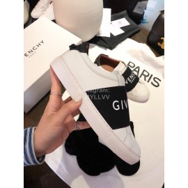 Givenchy Silk Cowhide Lace Up Casual Sneakers For Men And Women Black