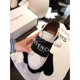 Givenchy Silk Cowhide Lace Up Casual Sneakers For Men And Women Black