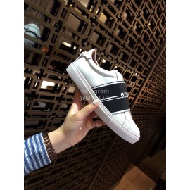 Givenchy Silk Leather Casual Sneakers For Men And Women Black