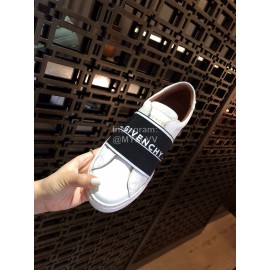 Givenchy Silk Leather Casual Sneakers For Men And Women Black