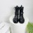 Givenchy Cowhide Lace Up Short Boots For Women Black