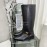 Givenchy Cowhide Long Boots For Women Black