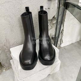 Givenchy Black Cowhide Short Boots For Women 
