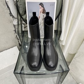 Givenchy Black Cowhide Short Boots For Women 